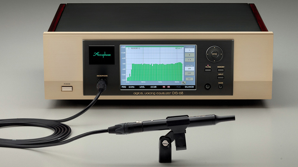 解决空间的声学杂症：金嗓子Accuphase DG-68数位均衡器 