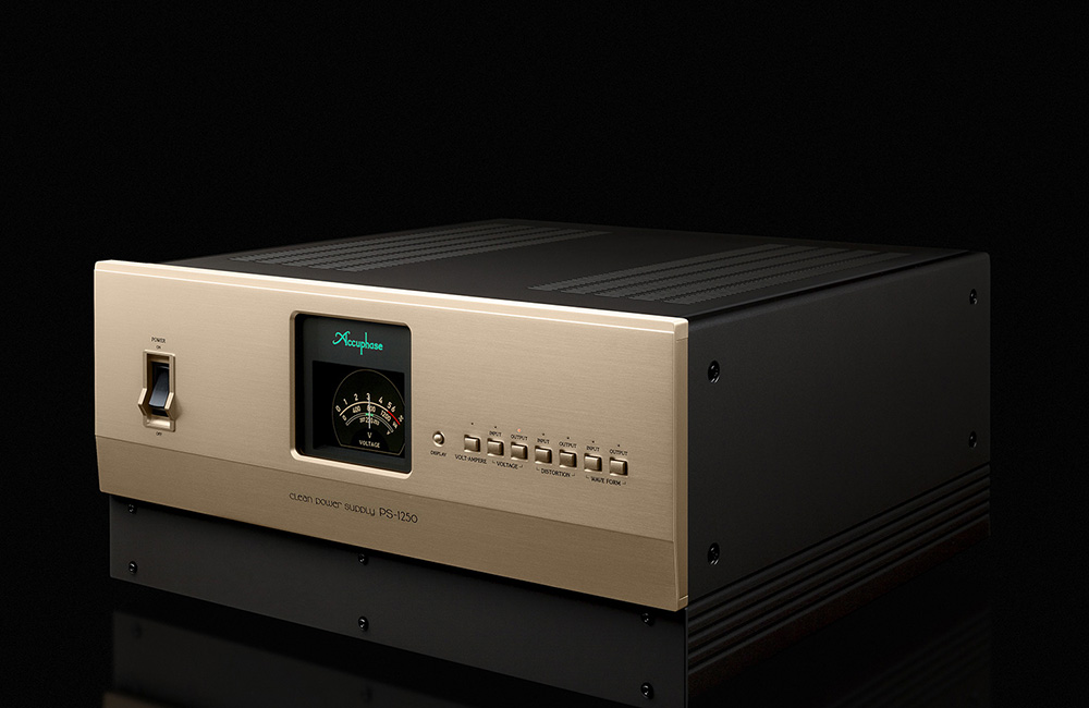  三阶洁静电源：金嗓子Accuphase PS-1250 新一代电源处理器 
