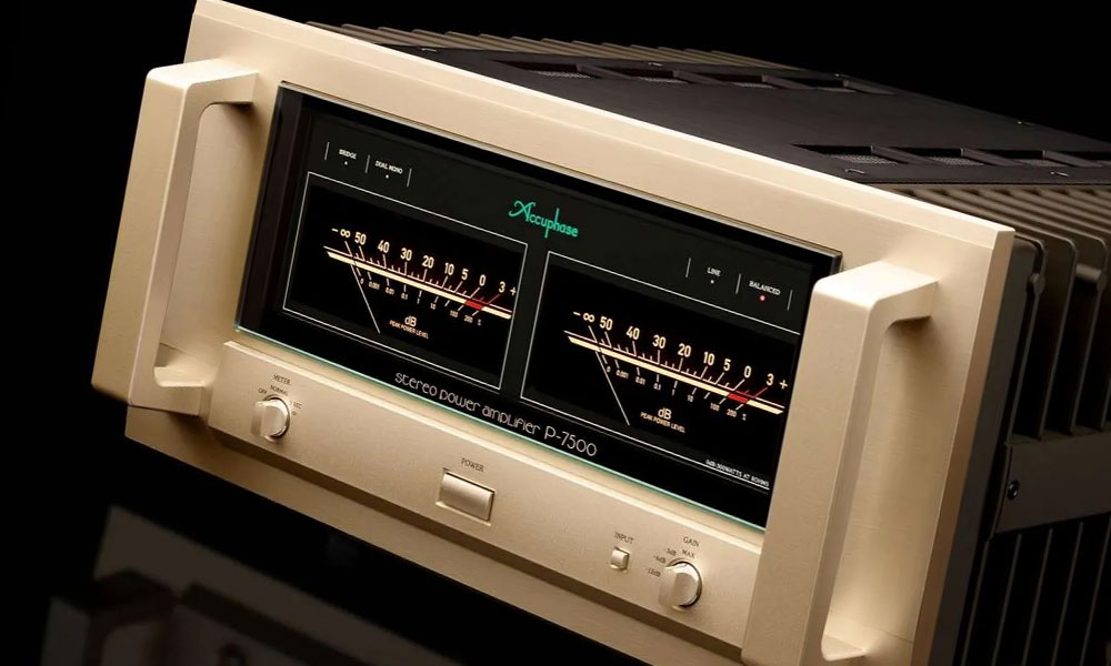 桥接后可达1800W：Accuphase P-7500 立体声后级