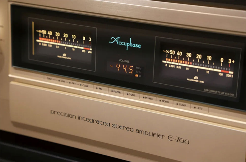 纯甲类一定想到它！金嗓子Accuphase E-700合并放大器