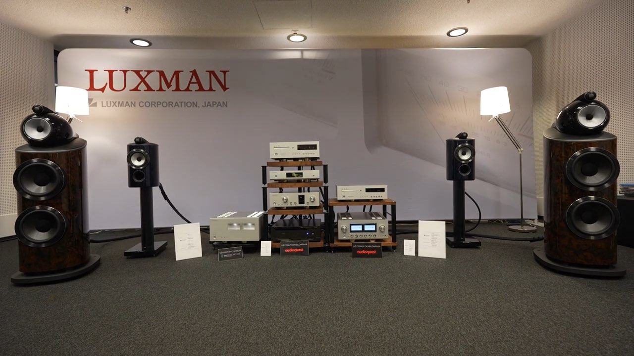 日本 Luxman力仕 D-10X CD机  日本 Luxman力仕 C-10X 前级  日本 Luxman力仕 M-10X 后级  英国 B&W宝华 801 D4 落地音箱