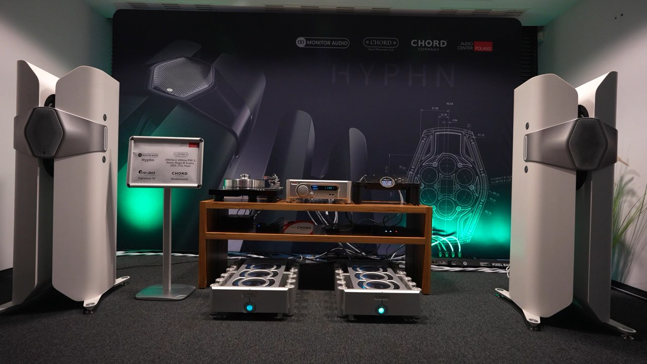 英国 和弦CHORD Ultima PRE2前级  英国 猛牌Monitor Audio Hyphn 双子座落地音箱
