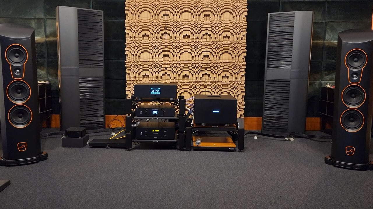 希腊众神 Pilium Audio ARES 战神)前级  音乐卫士AudioSolutions Vantage M 落地音箱 