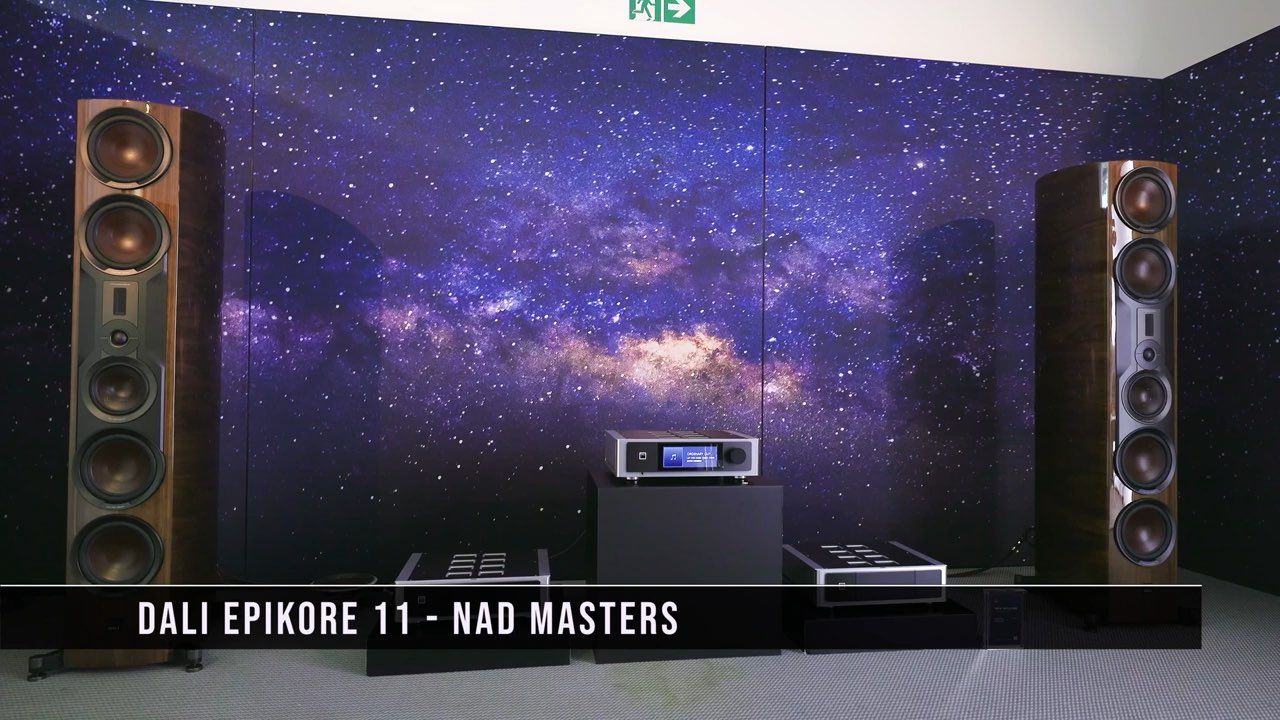 NAD Masters系列 M66前级  达尼 DALI Epikore 11 落地音箱