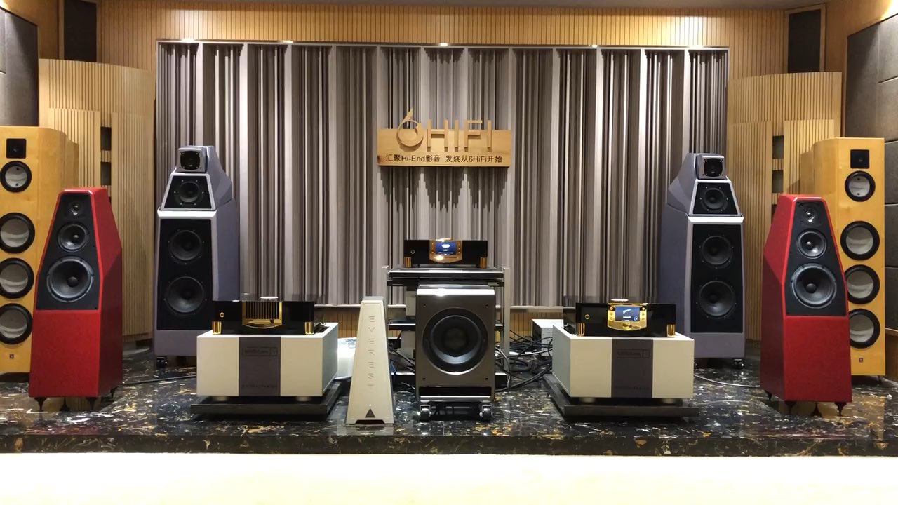 MBL N31 CD机+N11前级+N21立体声后级+威信 Wilson Audio Sabrina X 落地箱+威信Wilson Audio LoKe 有源超低音 组建HIFI 2.1系统