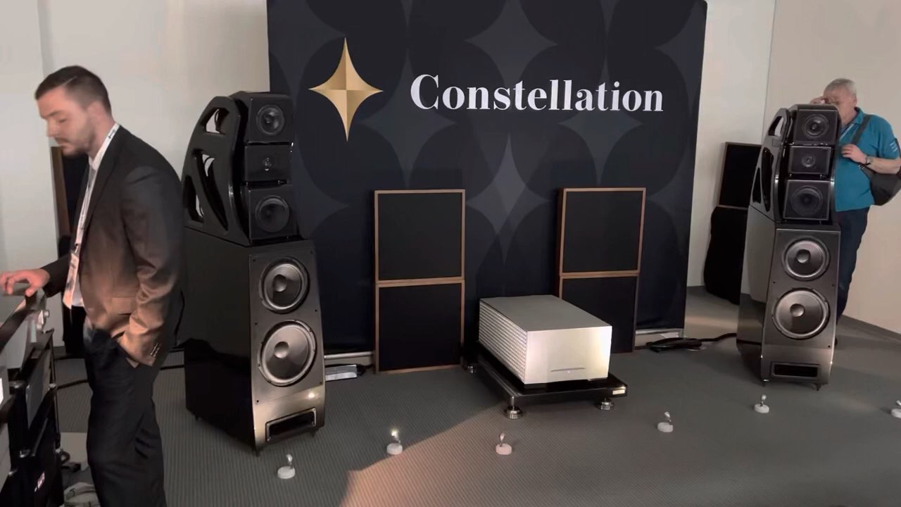 群星荟萃Constellation+威信Wilson Audio Alexx V 落地箱