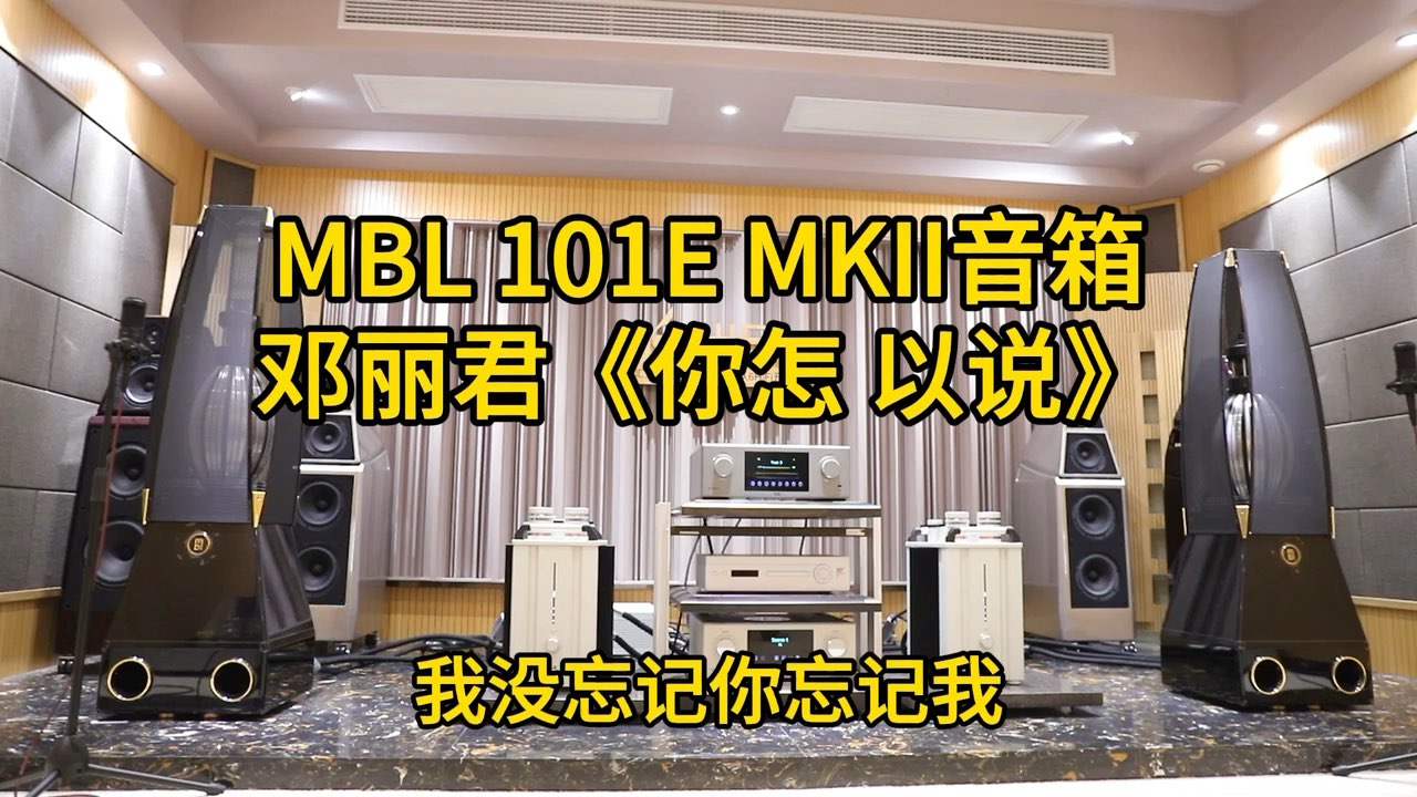 MBL 101E MKII音箱搭配T+A旗舰也别有一翻味道