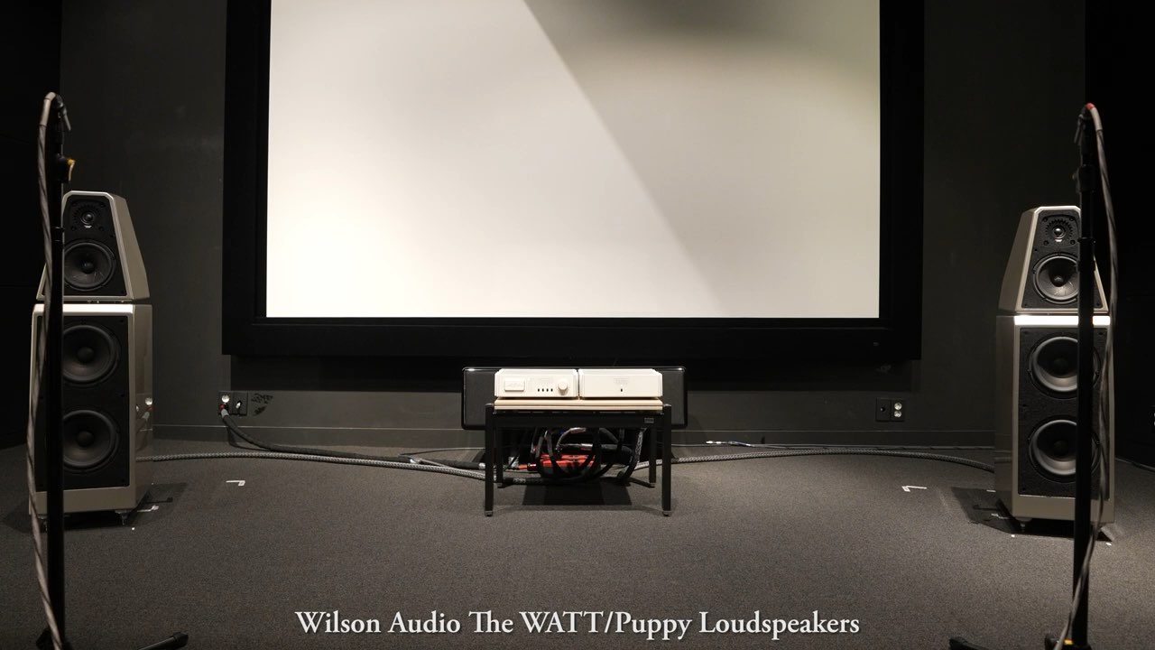 宝达Boulder 812 前级 Boulder 861 后级 威信Wilson Audio The WATT/Puppy 50周年纪念版落地箱