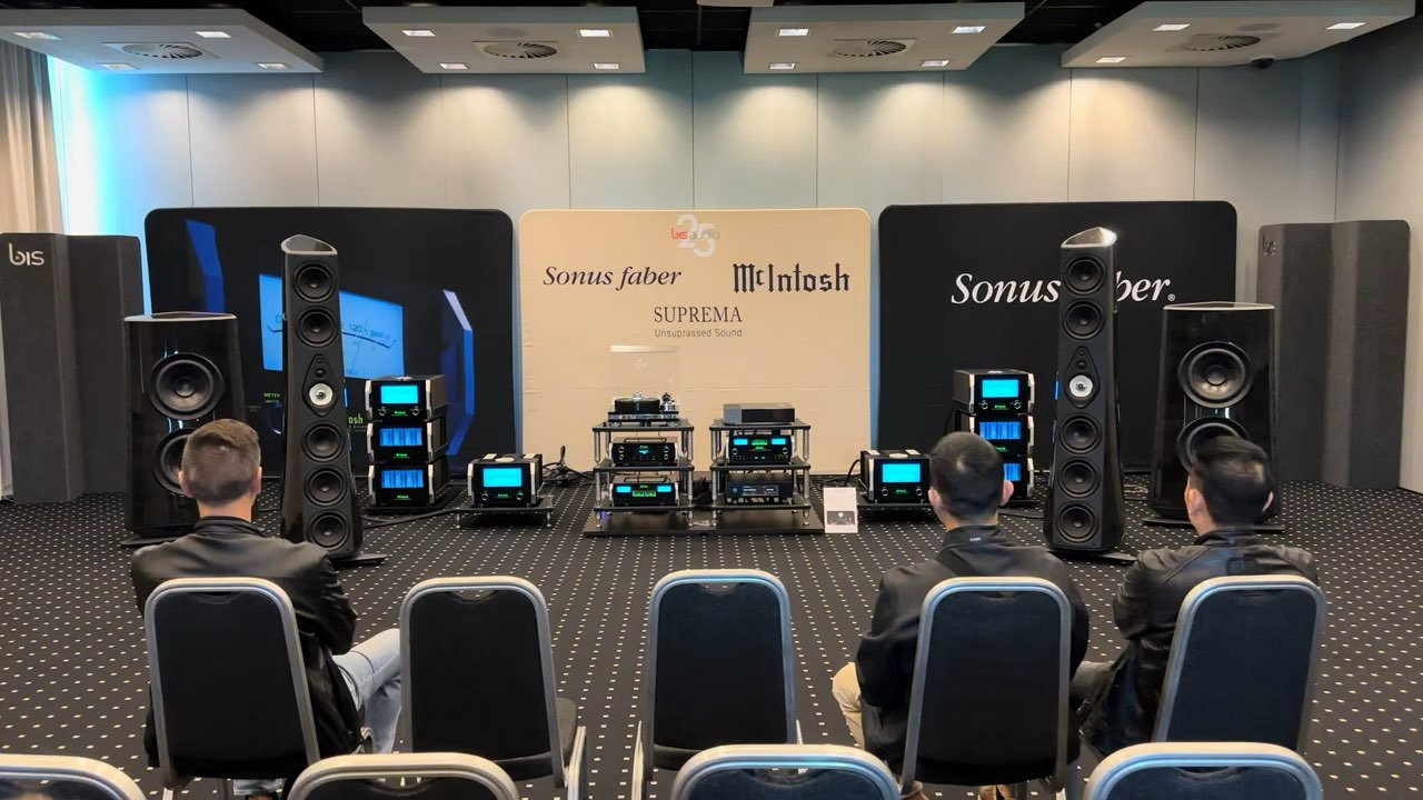 McIntosh麦景图 全套配 Sonus faber势霸旗舰Suprema“昆仑”音箱系统 