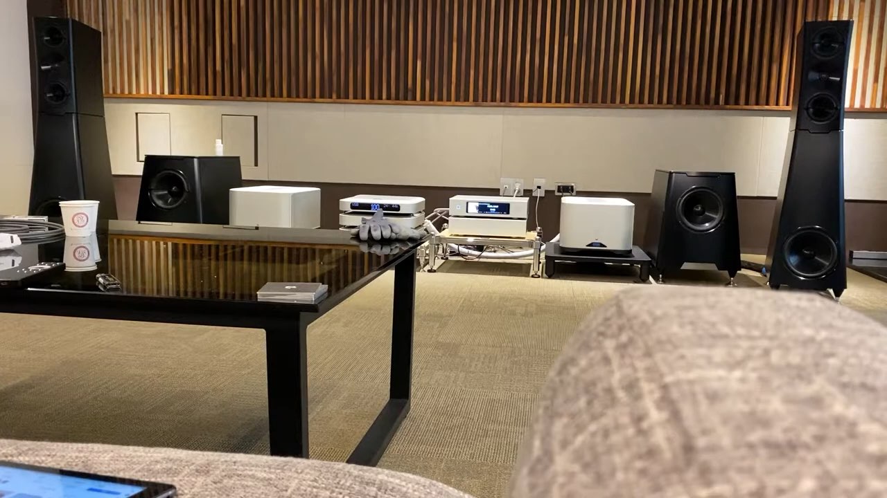 MSB Cascade 解码前级  M500单声道后级 Yg acoustics sonja 2.3 落地音箱