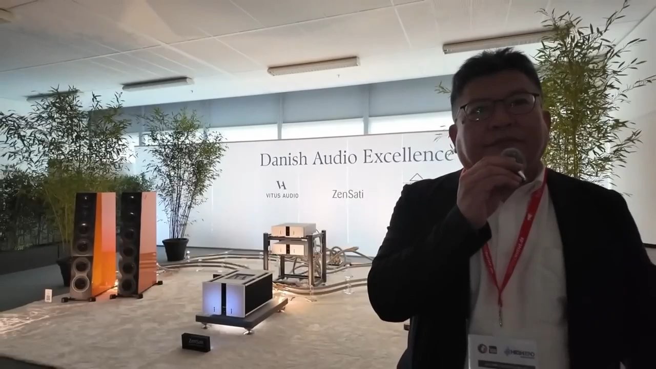 维达斯VITUS AUDIO功放   丹麦 ZenSati线材  SV-Audio 展厅 -- 2025德国慕尼黑音响展