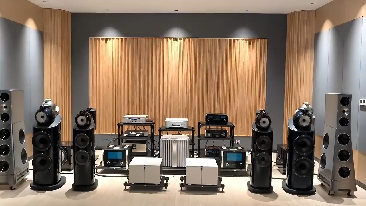 二嫂Esoteric K-01XD SACD/CD机 歌匠Audia Flight Strumento n°1 mk2 歌匠一号 旗舰前级 n°8 歌匠八号 单声道后级 宝华 B&W 801D4 落地音箱