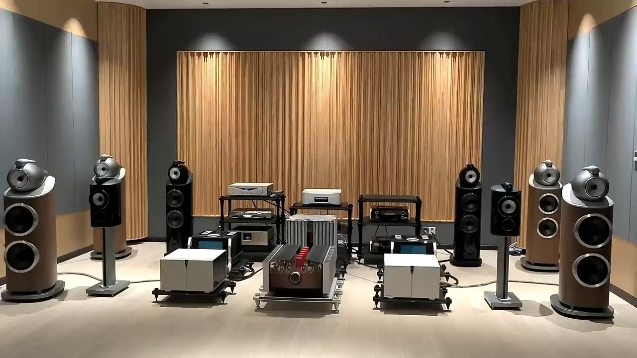 二嫂 Esoteric K-03XD SACD/CD播放器 歌匠Audia Flight Strumento n°1 mk2 歌匠一号 旗舰前级  n°8 歌匠八号 单声道后级 宝华 B&W 801D4 落地音箱