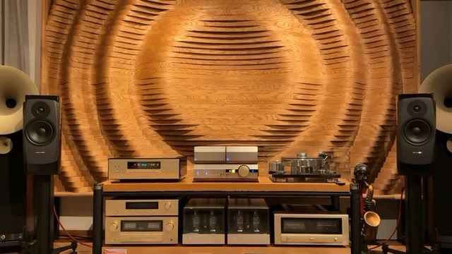 金嗓子Accuphase DP-750 SACD机 Phasemation 协同 CA-1000前级 MA-5000 单声道后级  丹拿 Dynaudio Confidence 20 书架箱